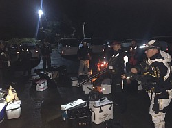 第31回クロ釣り大会ｉｎ間泊　出港前の風景