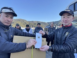 お見事！！第１位　会長！！