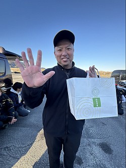 じゃんけんもしましたよ！！ハッケヨイ～ノコッタ～
